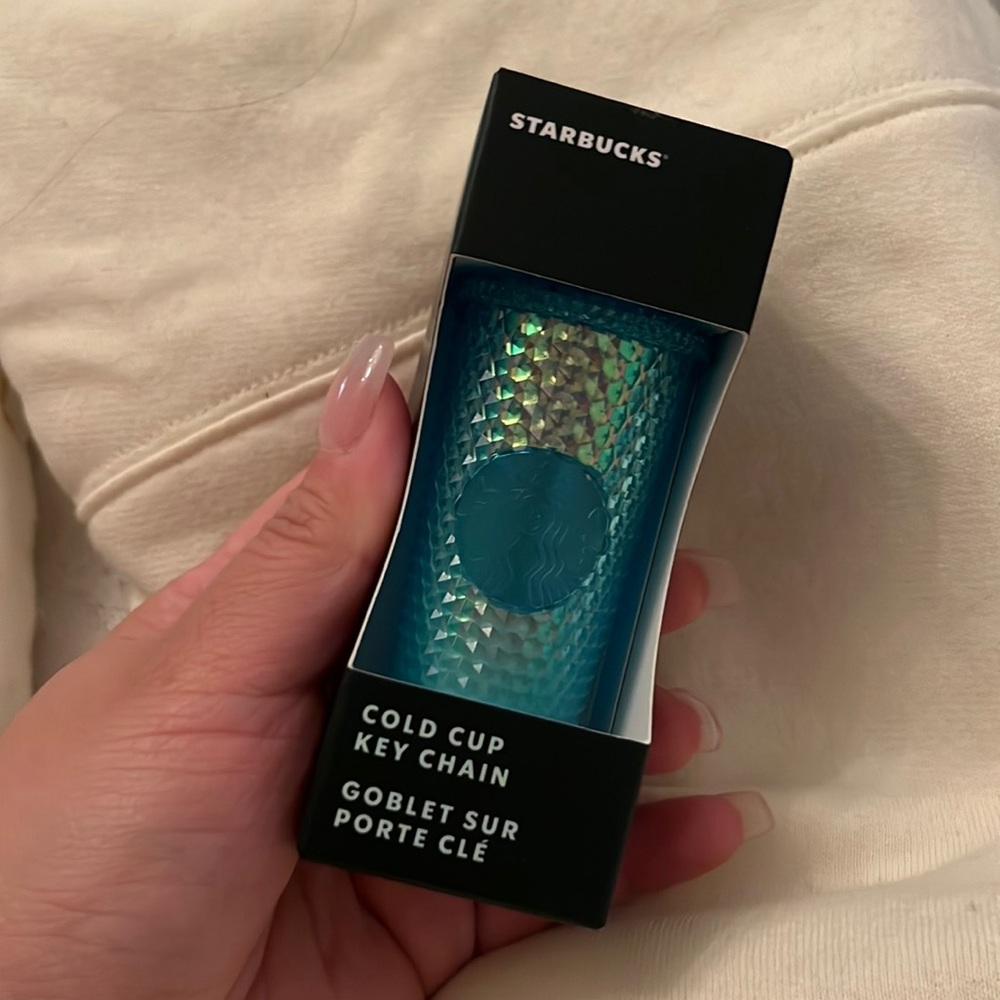 starbucks ombre keychain